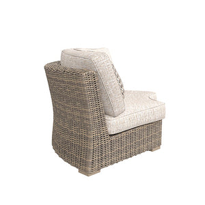 Beachcroft Curved Corner Chair w/Cushion